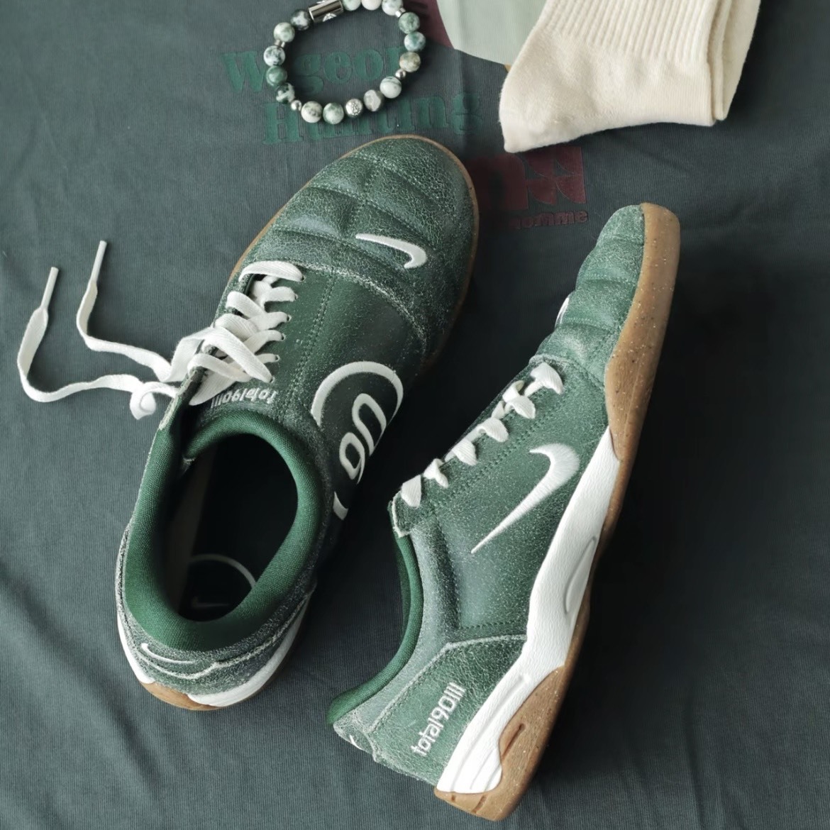 「SS預購」NIKE Total 90 III SP 足球鞋 杉木綠 IH2090-300