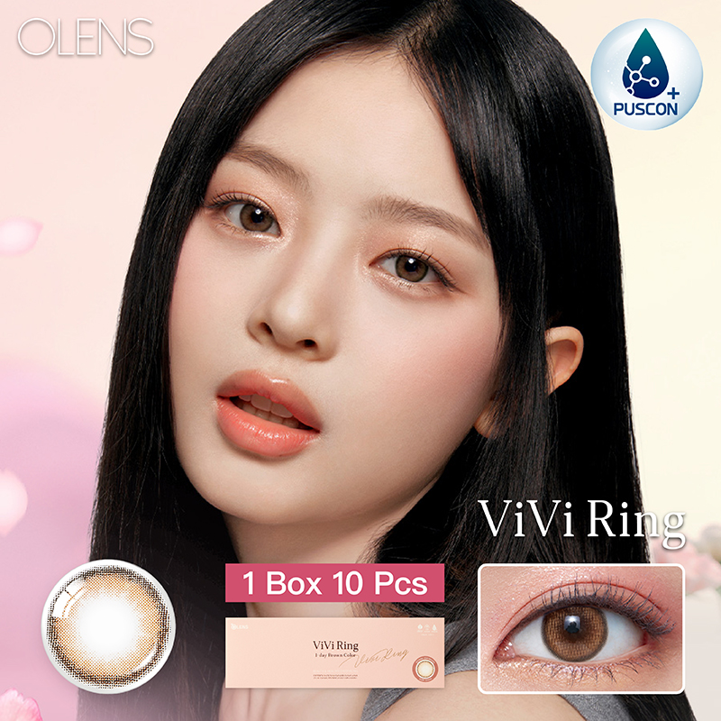 OLENS Viviring Brown | 日拋 | 10片