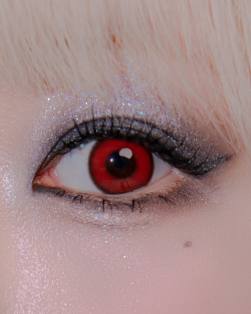 [日拋] SIESTA MONSTER 1 Day Red 彩妝隱形眼鏡｜每盒10片