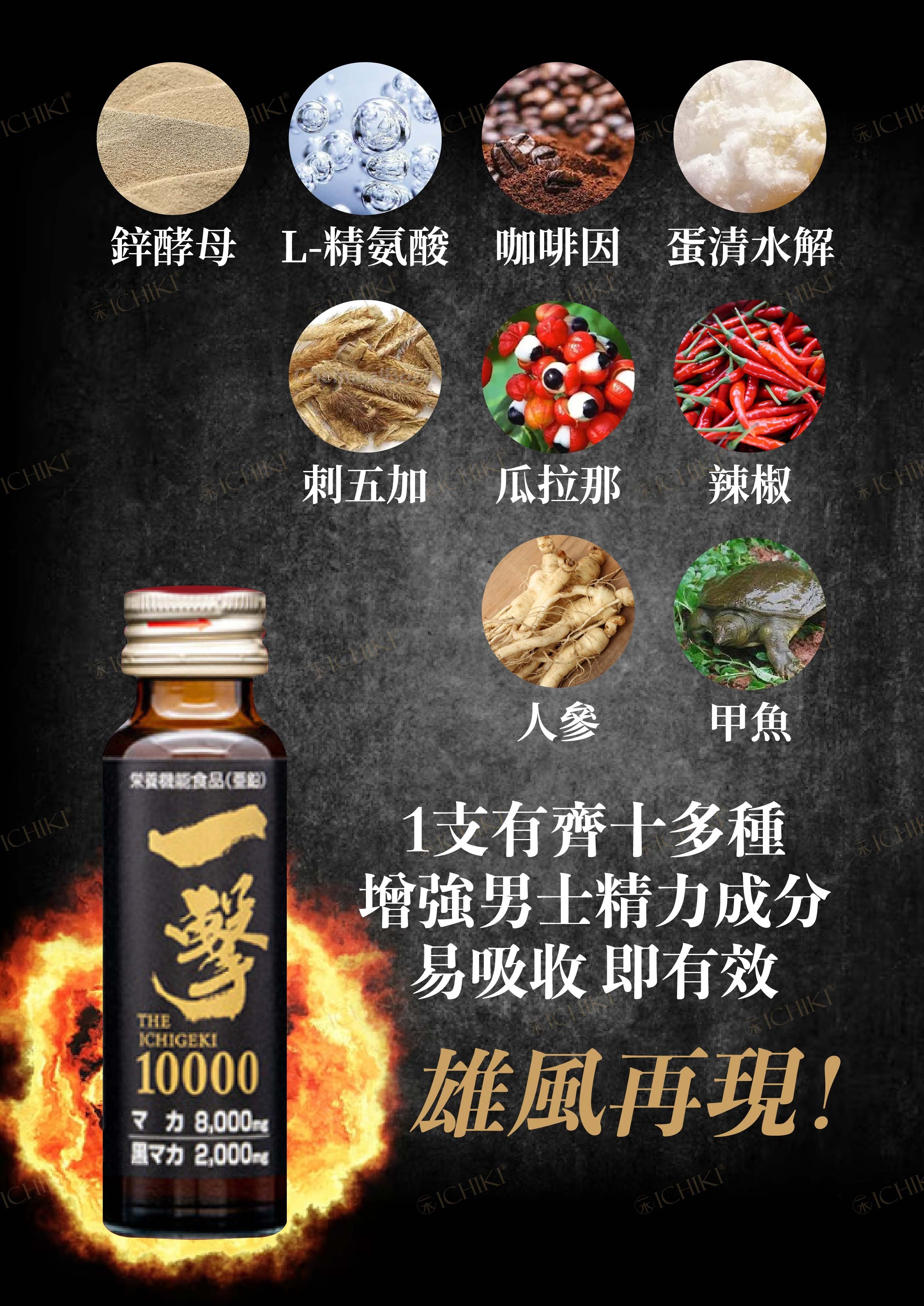 ICHIKI 一擊10000 能量飲品 Intimate Care Pleasure Point