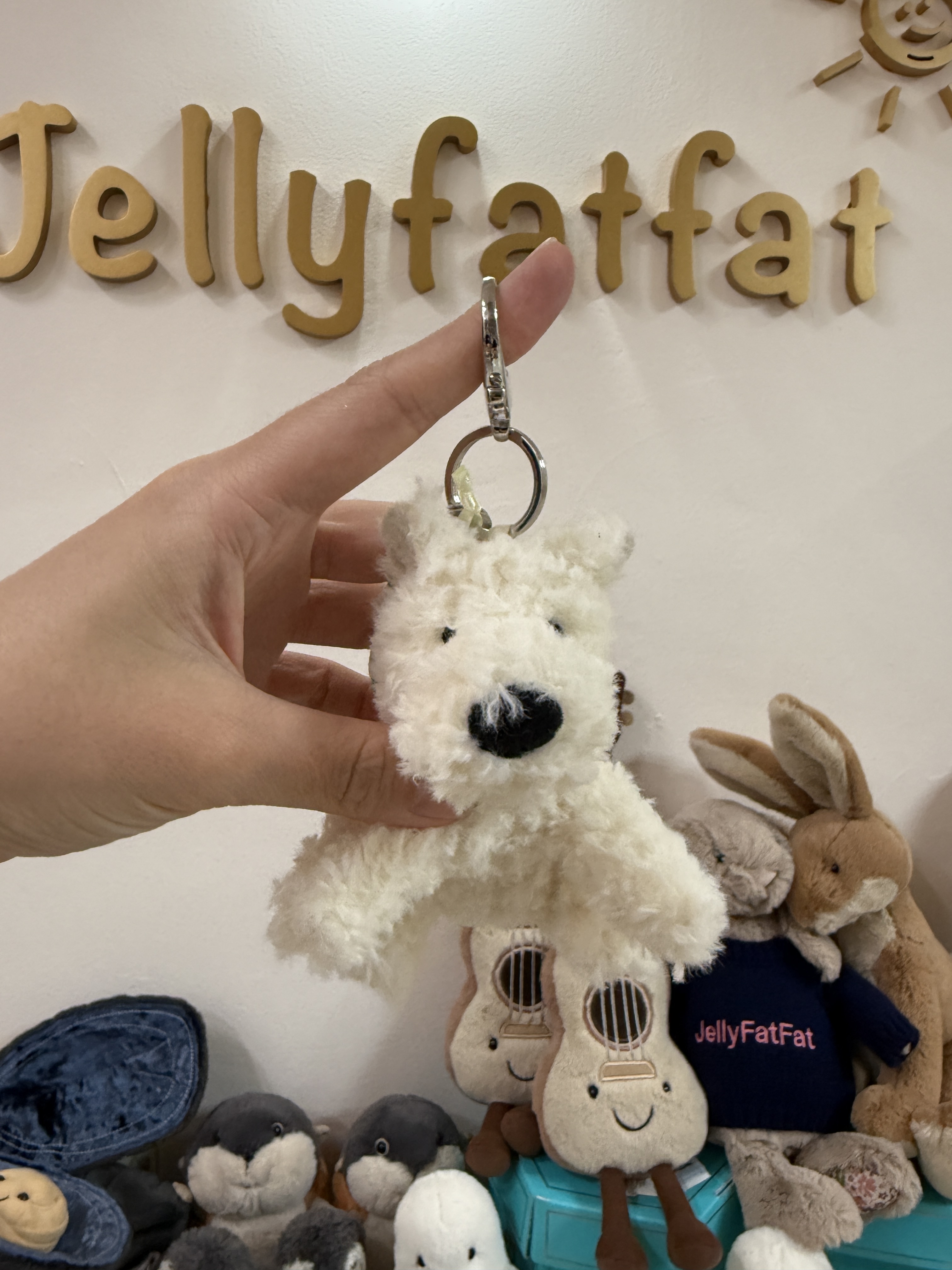 Jellycat Munro Scottie Dog Bag Charm