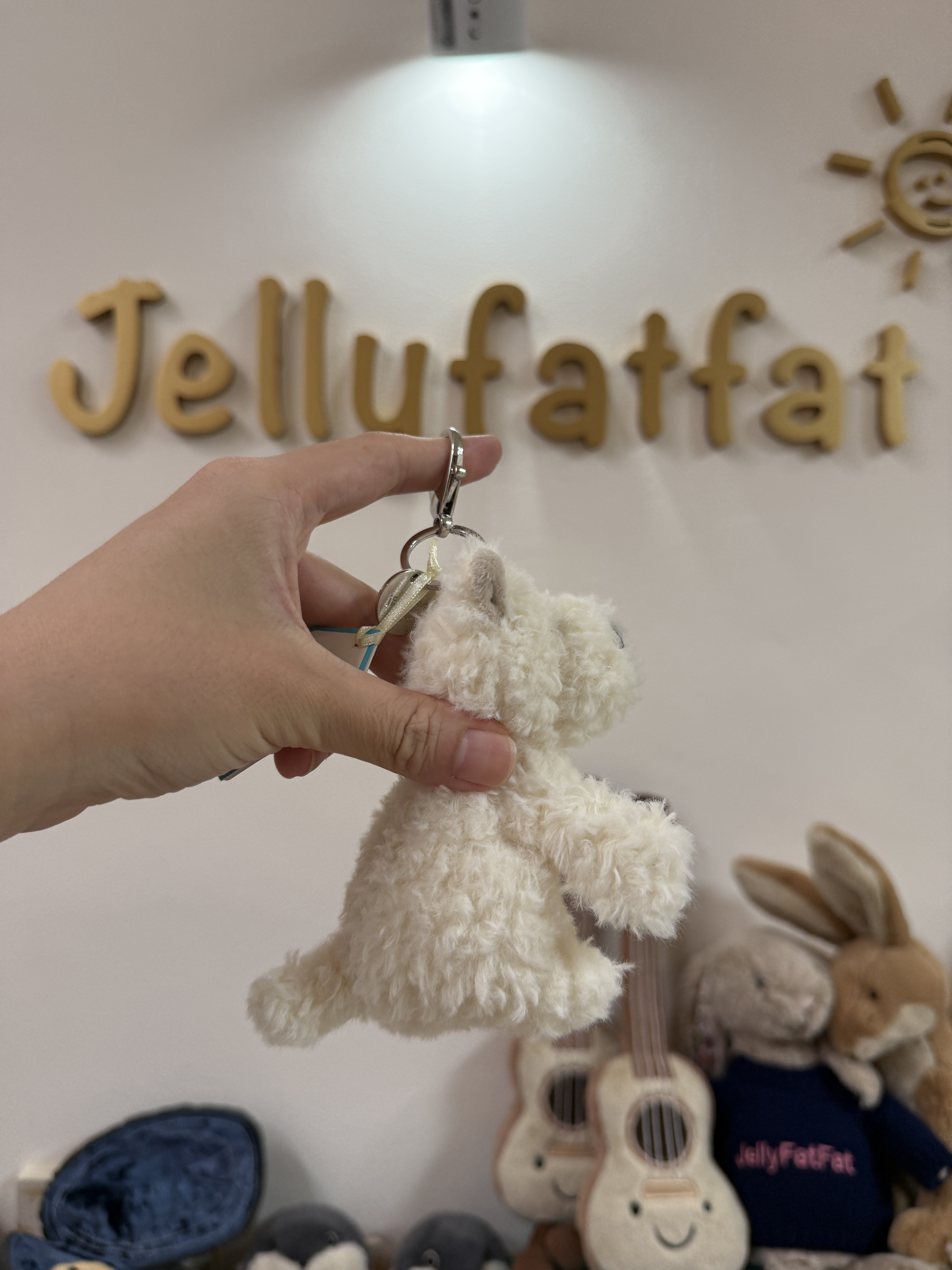 Jellycat Munro Scottie Dog Bag Charm