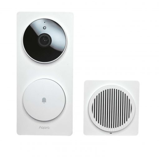 Aqara Smart Video Doorbell G410 (Enhanced Edition) With Matter Hub 人面識別智能可視門鈴連網關 G410 (升級版)【香港行貨】