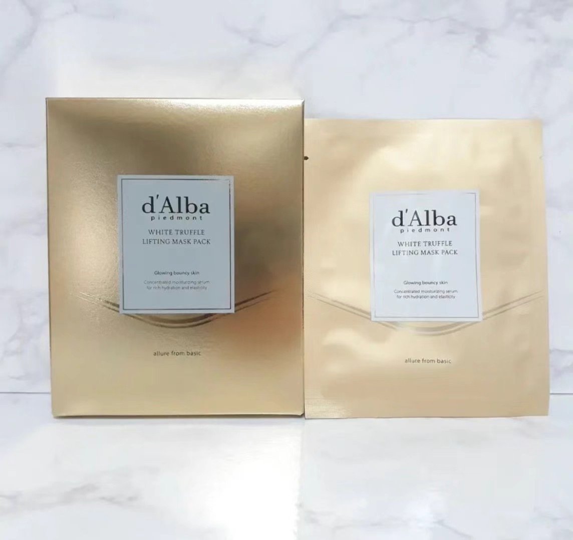 d'Alba空姐營養保濕提拉面膜28g x4 **任選2件$128/件