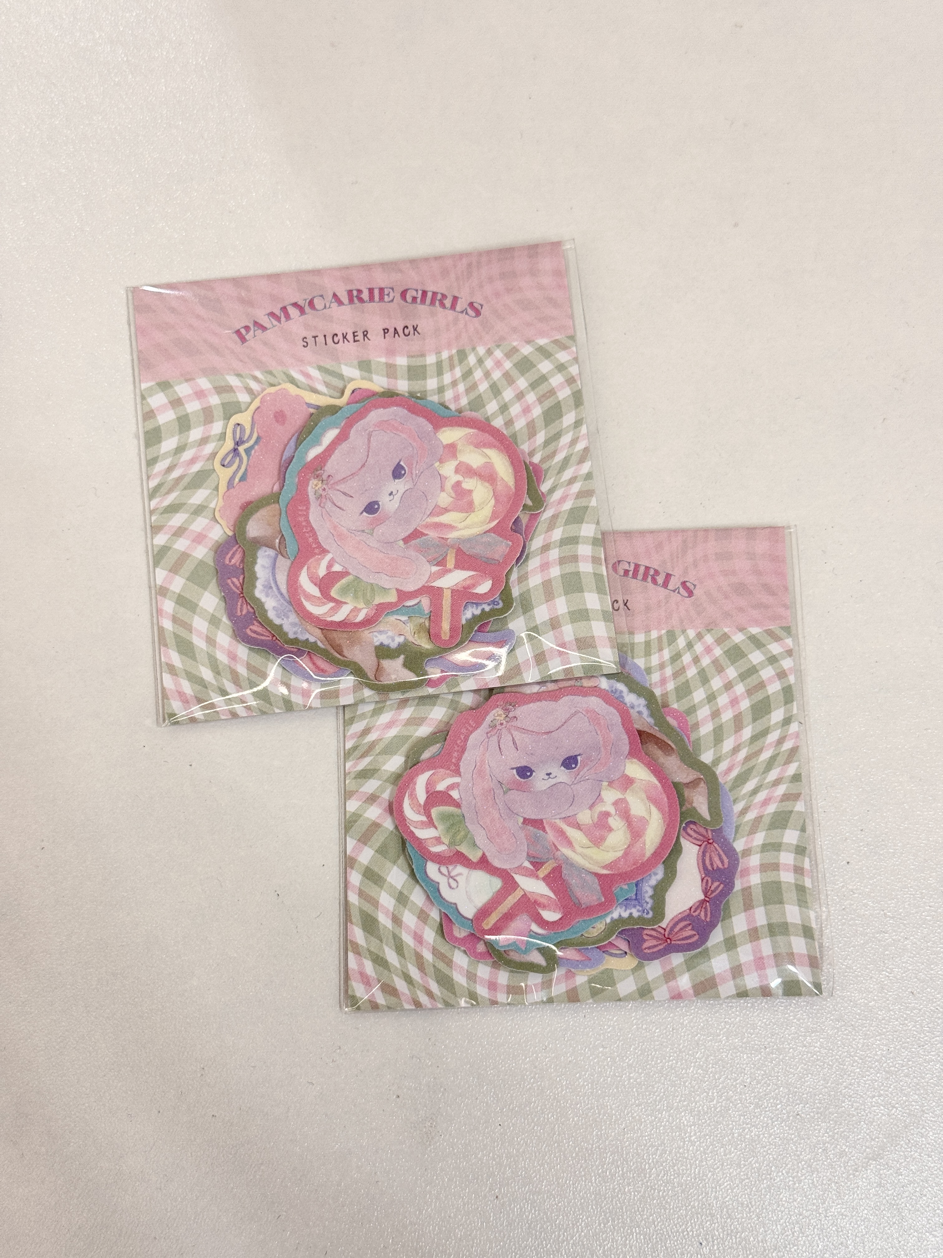 KURA & SORA Starry Frosted Sticker Set (9 Stickers)