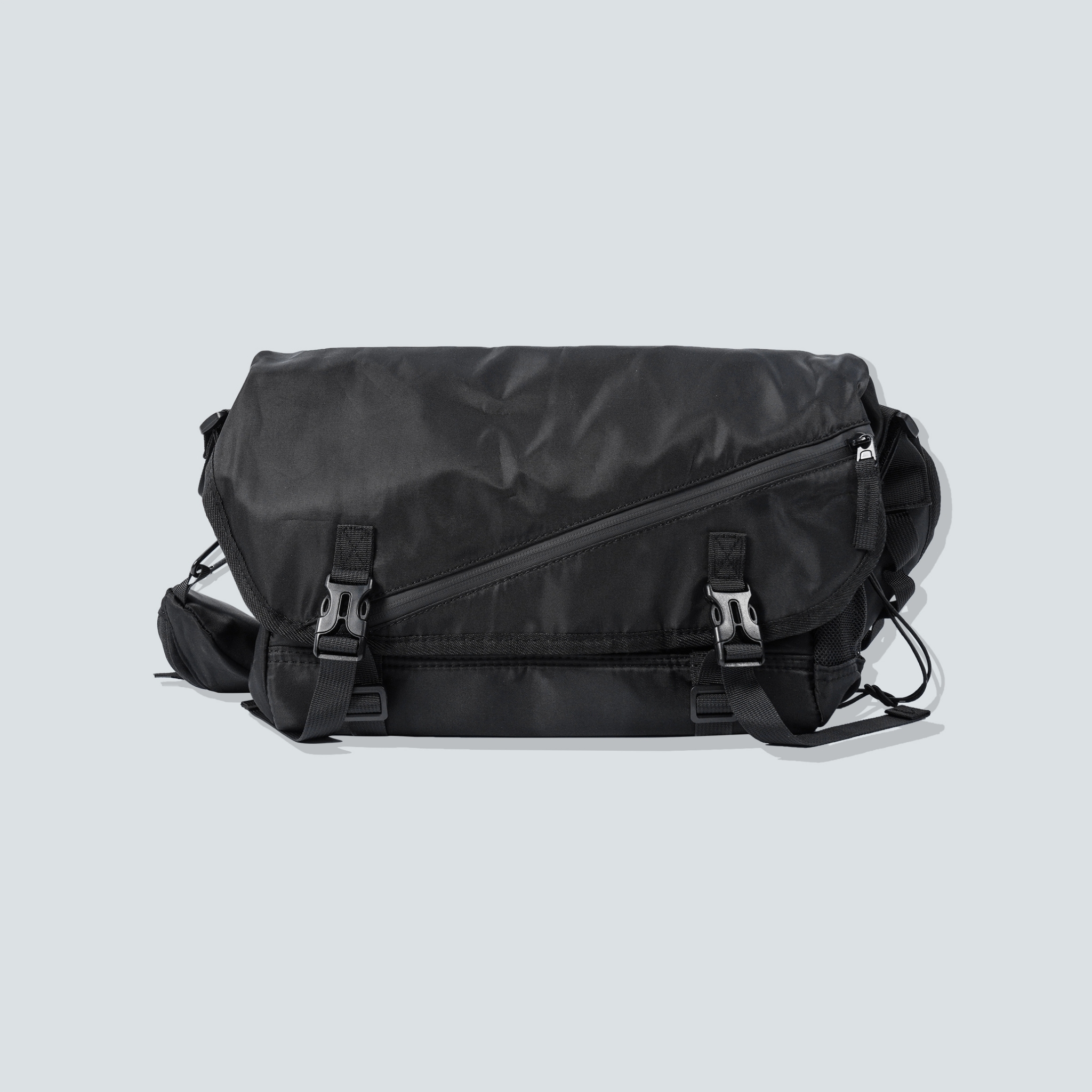 多口袋拉鍊斜背包 624