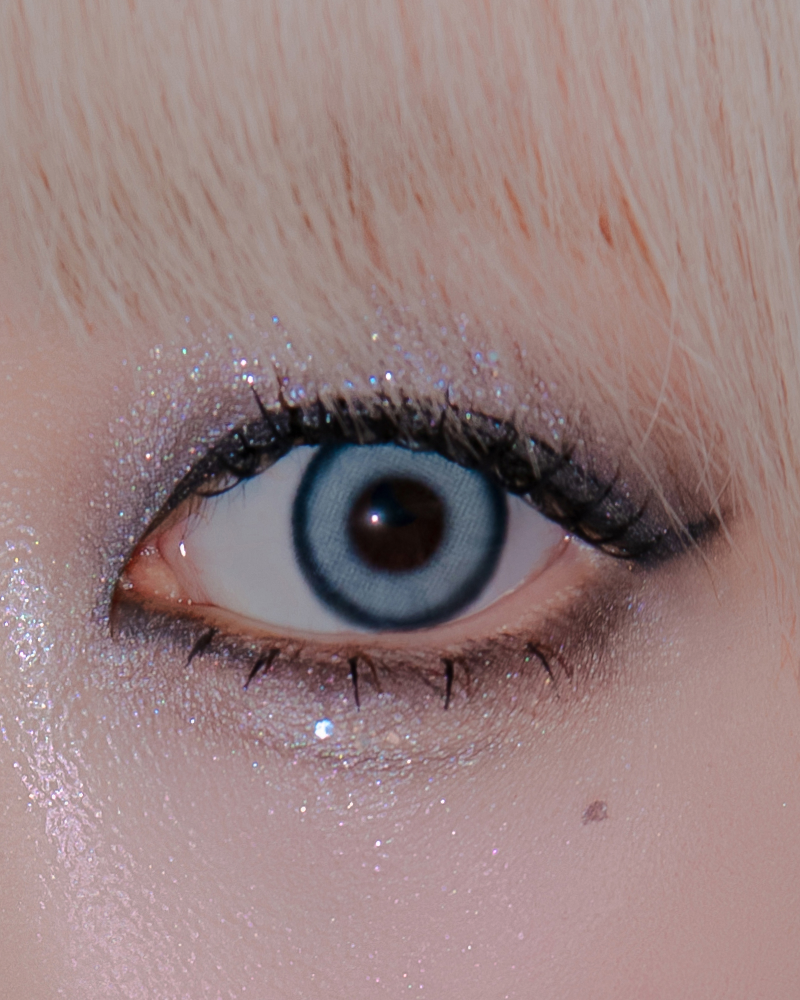 [月拋] SIESTA MONSTER 1 Month Blue 彩妝隱形眼鏡｜每盒2片