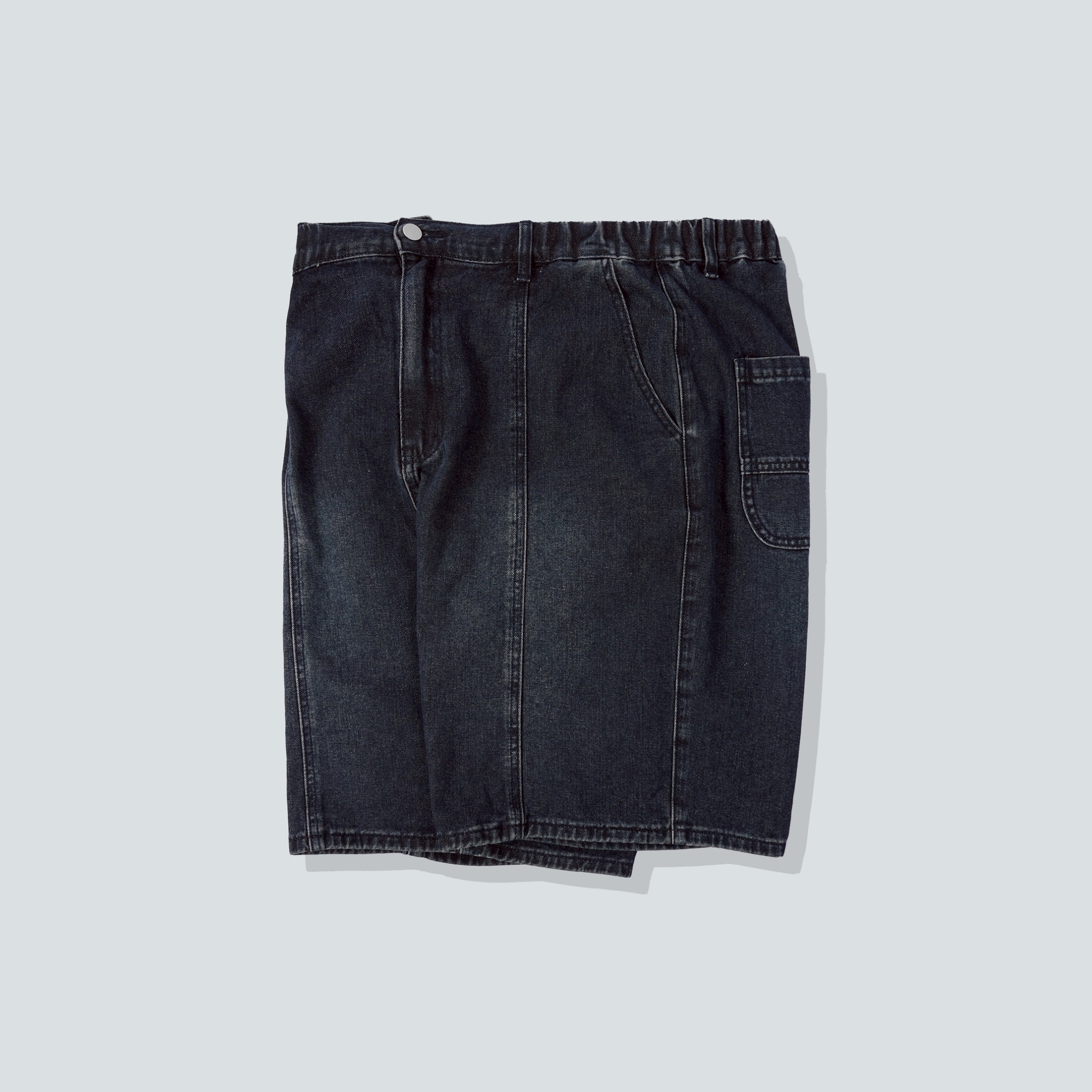 SBG 立體剪裁牛仔短褲 SB806