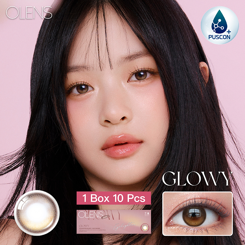 OLENS Eyelighter Glowy Brown | 日拋 | 10片