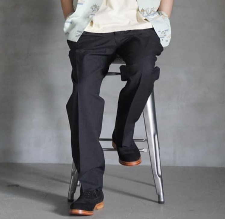 RE-STOCK: VISVIM CALLOWAY-FOLK *UK COW LEATHER SUEDE - BLACK PRE ORDER ITEM (預訂中)