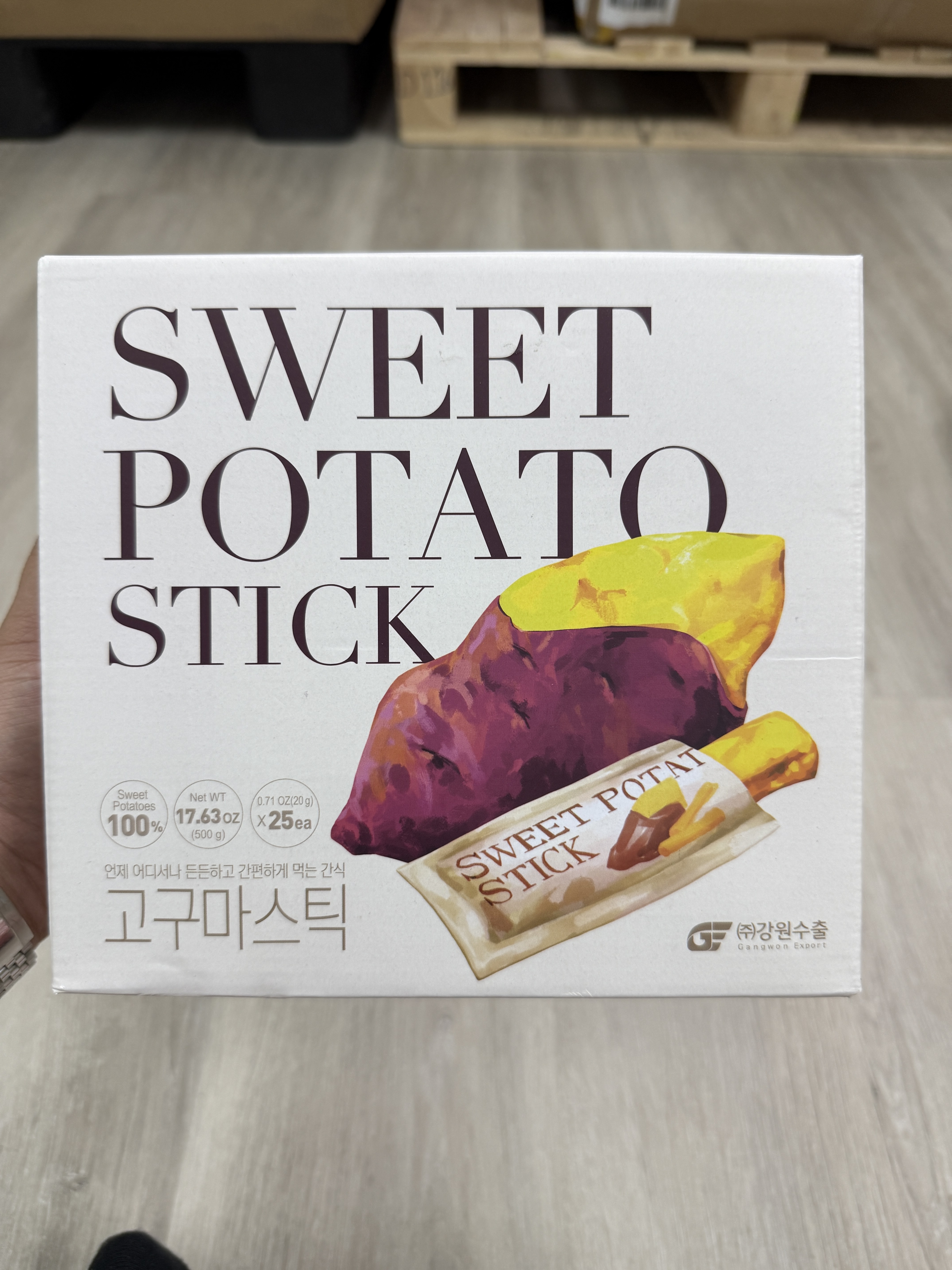 DA12 Jeju Sweet Potato Stick (20g x 25)