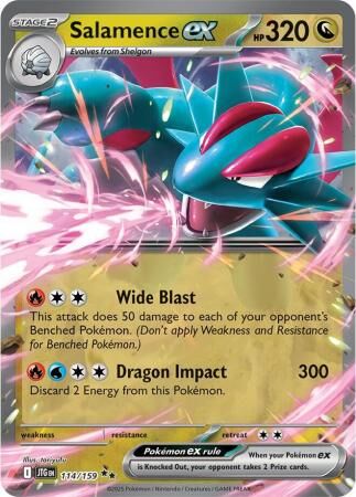 Salamence ex - 114/159 - Ultra Rare