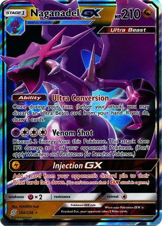 Naganadel GX - 160/236 - Ultra Rare