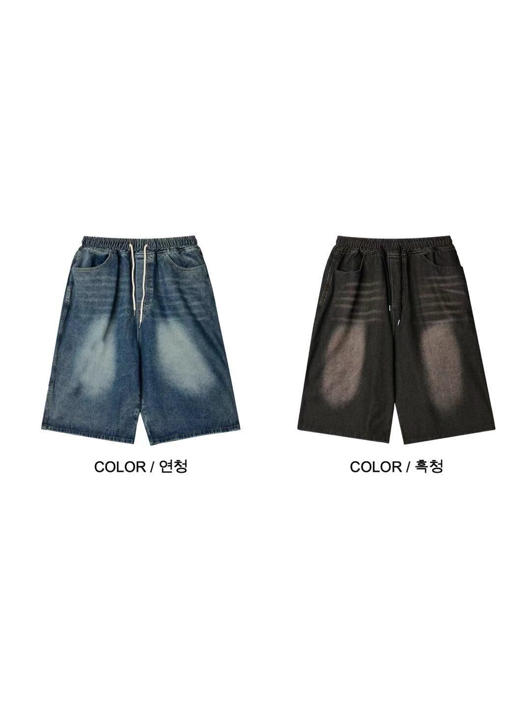 洗水牛仔短褲 MEMENTO-044P