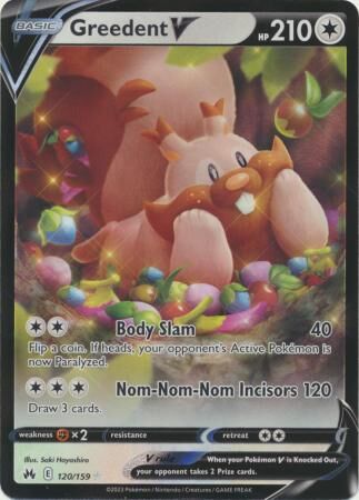 Greedent V - 120/159 - Ultra Rare