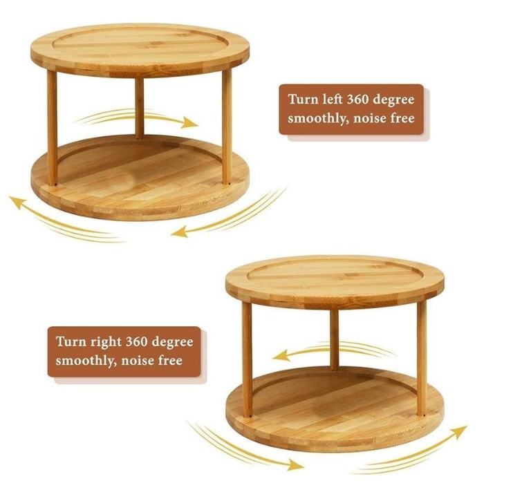 清货优惠 日常家用台面旋转托盘收纳架