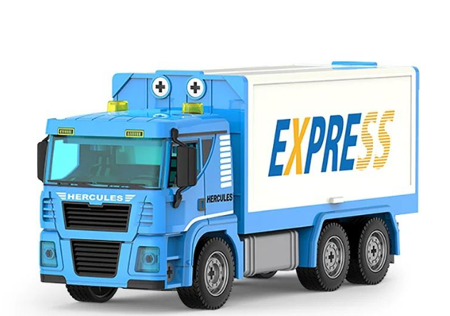 日常 可拆装工程车卡车 电钻组合