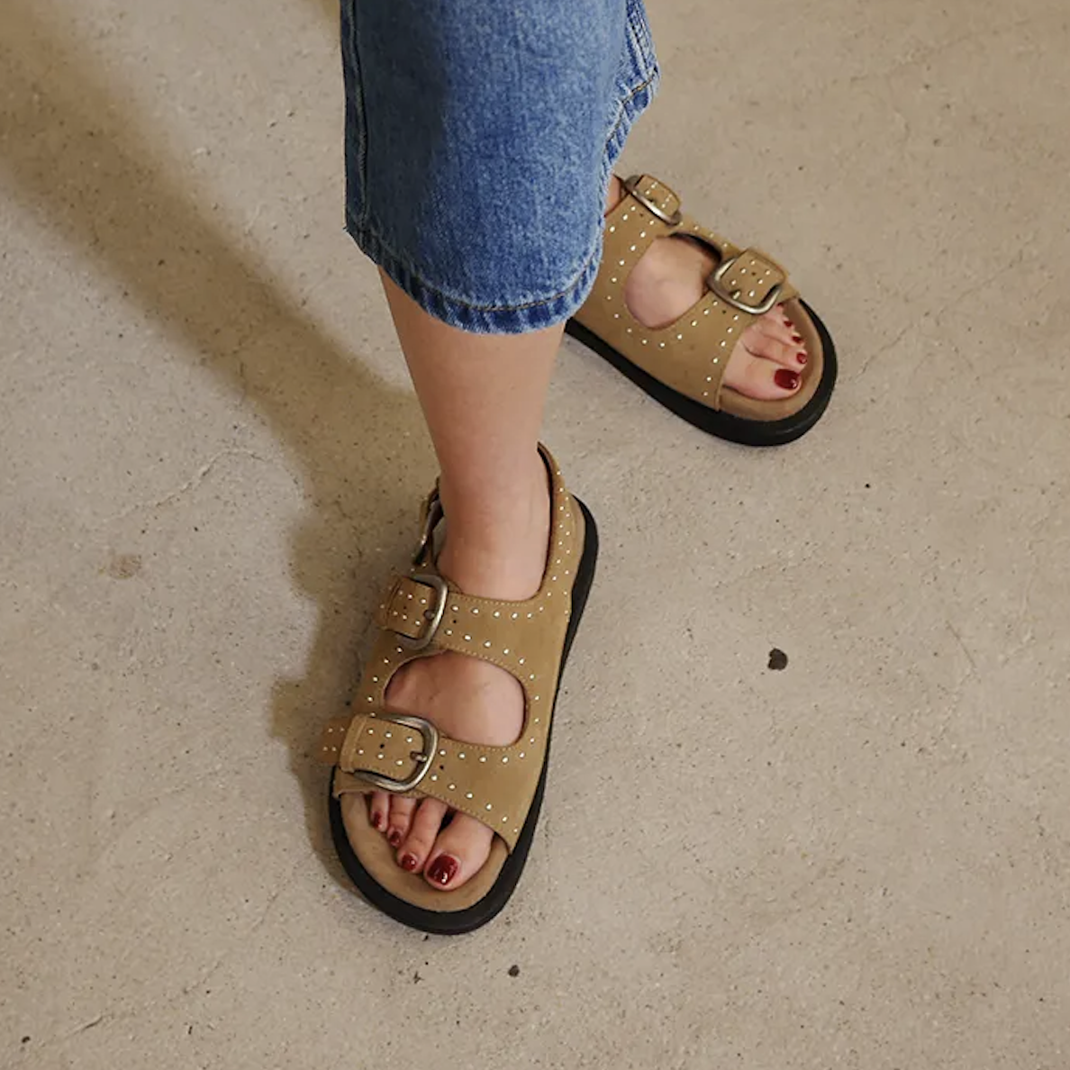 KHIHO Trinity Buckle Sandals