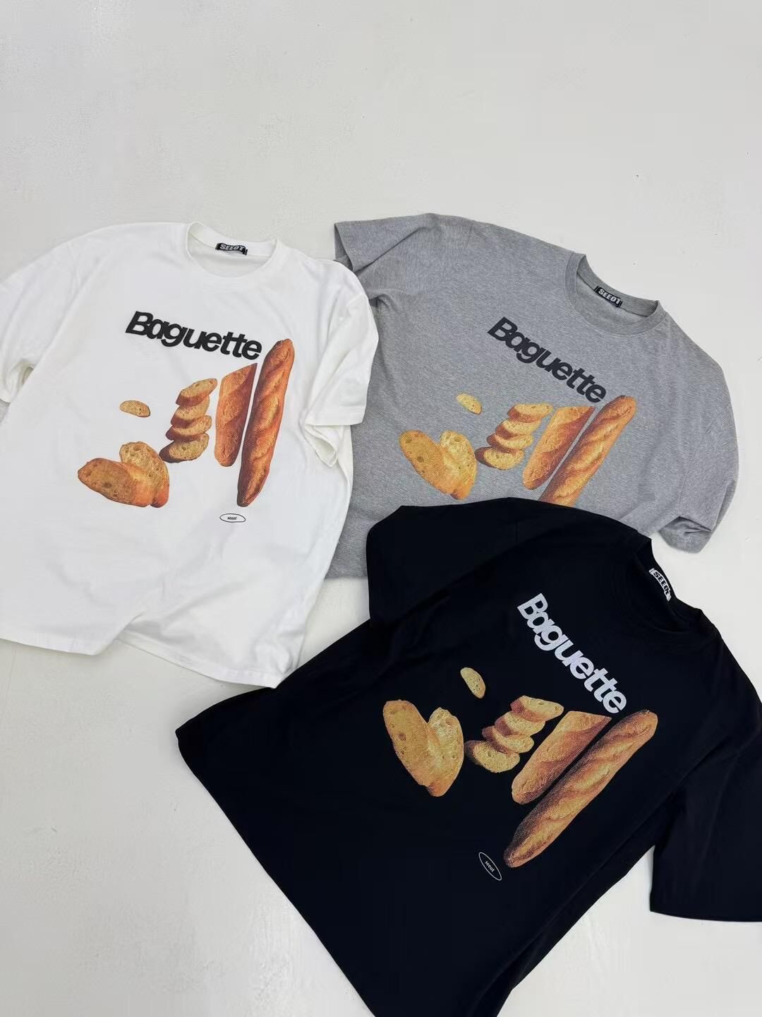 英文字圖案短袖Tee Seeot-059T