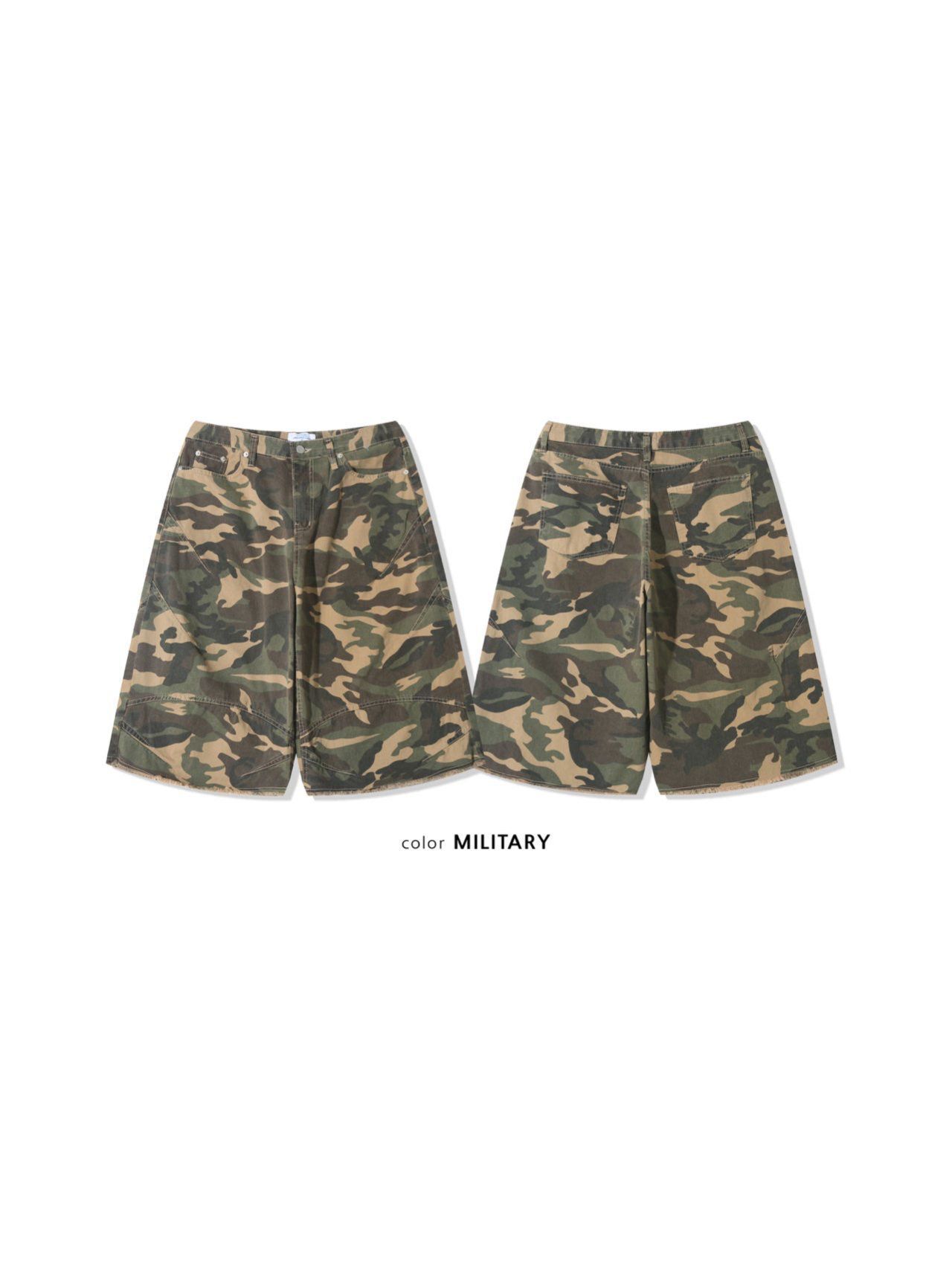 迷彩短褲 UNUSED-091P