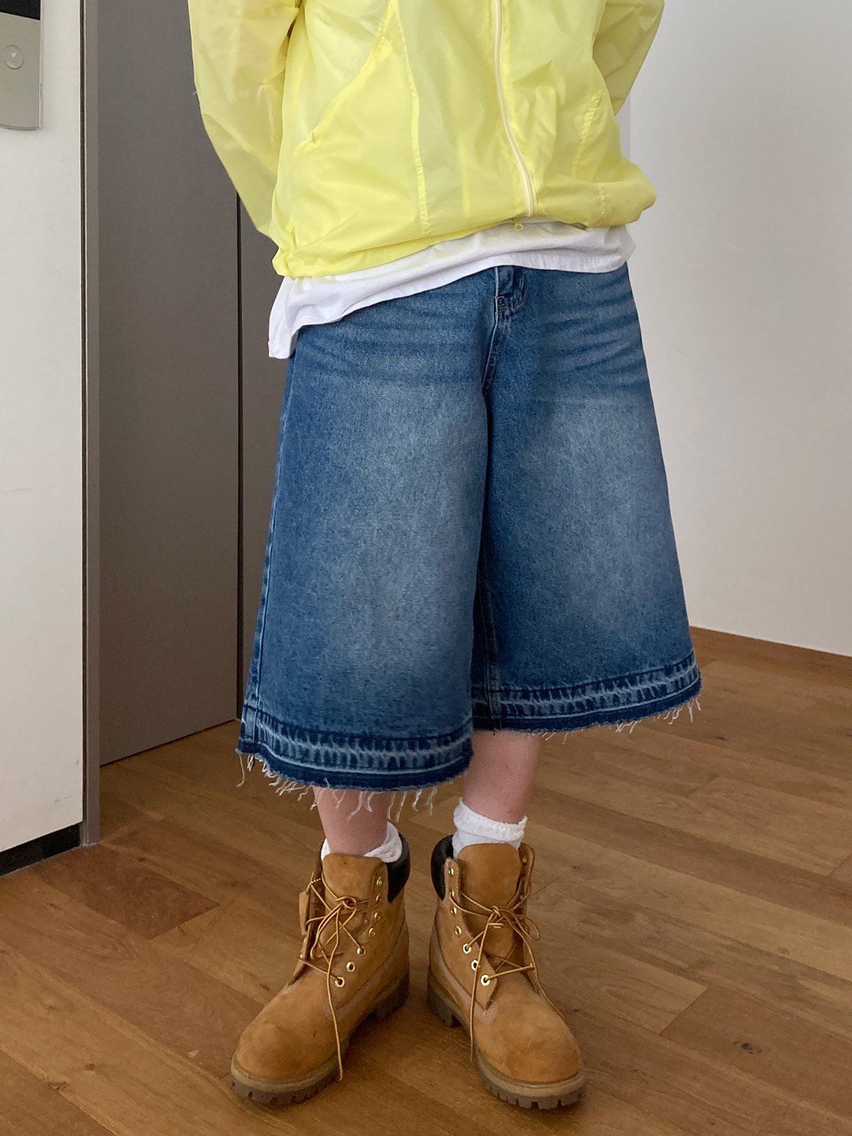 洗水牛仔短褲 UNUSED-093P