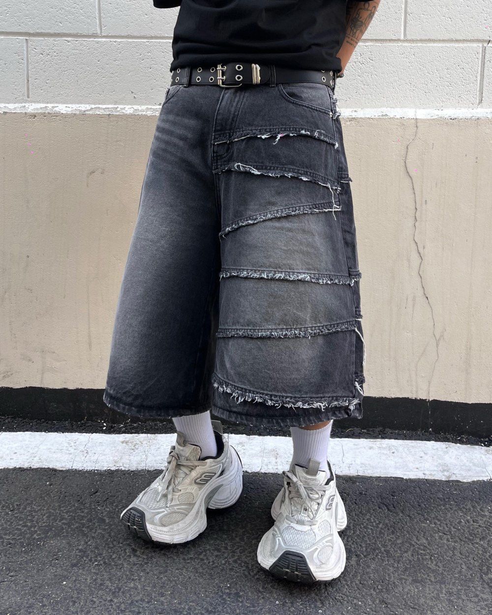 洗水牛仔短褲 UNUSED-095P