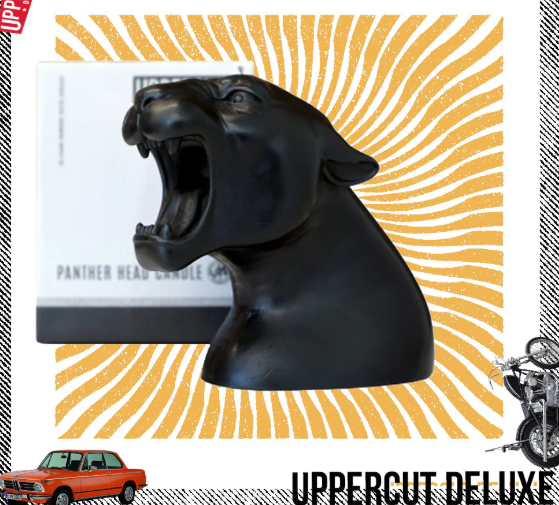 Uppercut Deluxe - Panther Head Candle