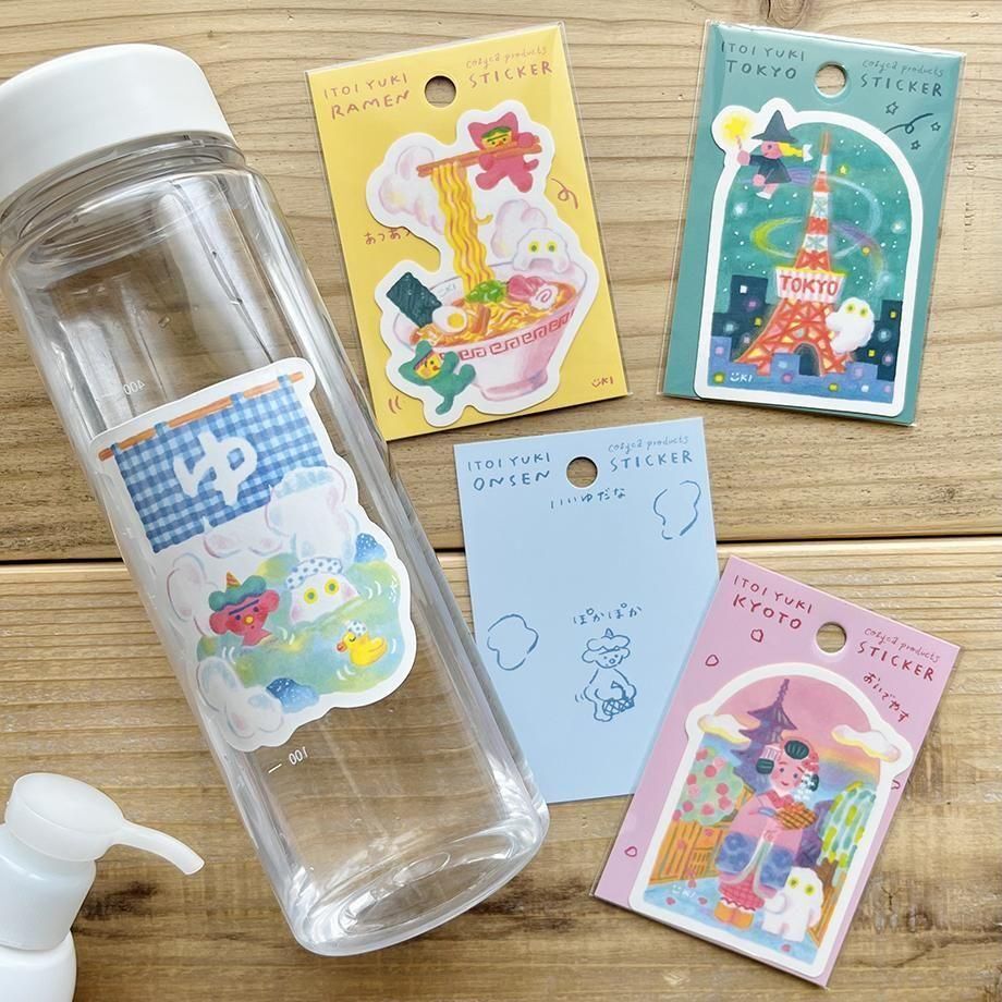 ITOI YUK 防水大貼紙｜日本表現社