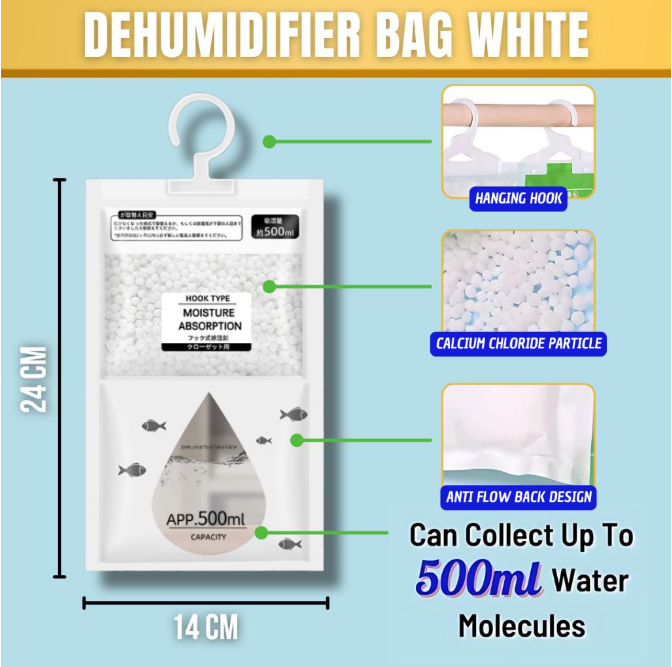 防潮湿 吸水力超强 干燥剂 袋装 500ml