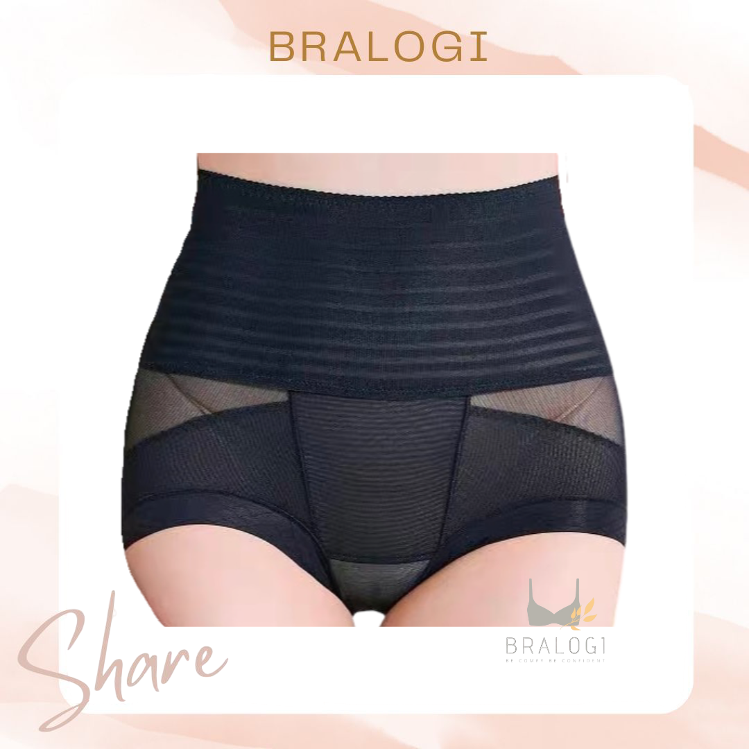 7926 完塑4D纖腰桑蠶絲無痕雕塑高腰塑褲 M-XXL