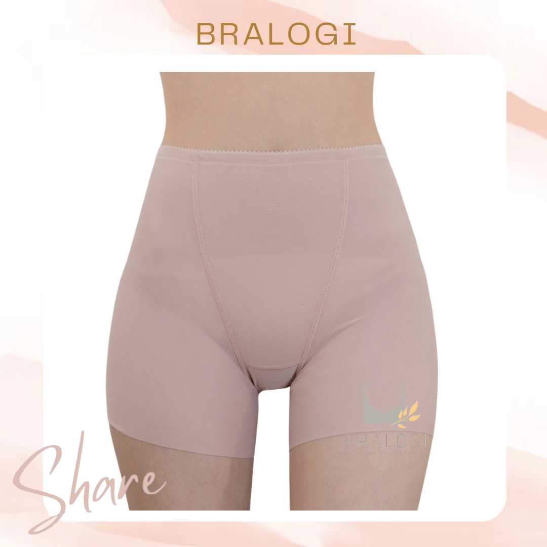 5802 竹炭蜂巢無痕輕塑內褲 M-XXL