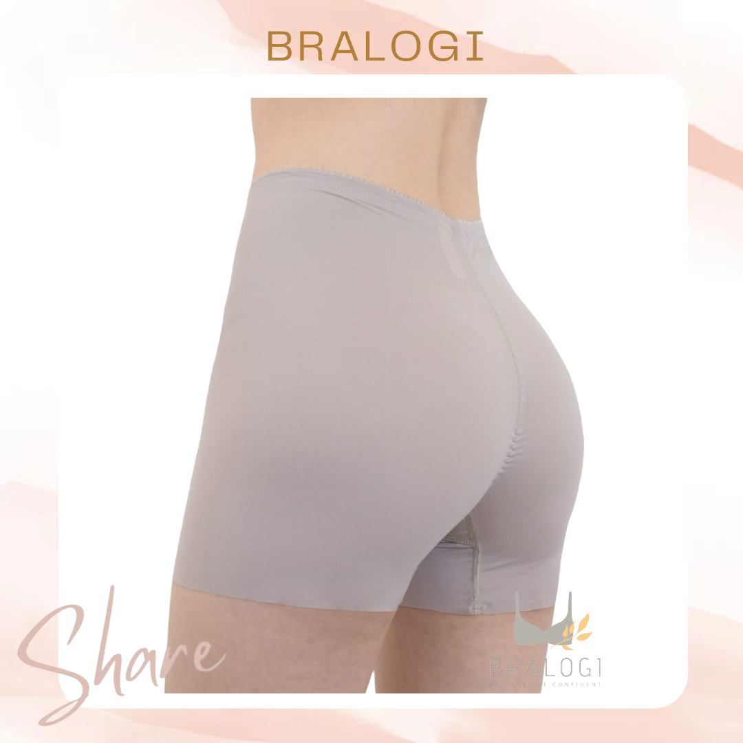 5802 竹炭蜂巢無痕輕塑內褲 M-XXL