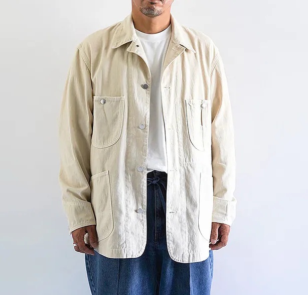 RE-STOCK: A.PRESSE COVERALL JACKET - IVORY SIZE 3 PRE ORDER ITEM (預訂中)