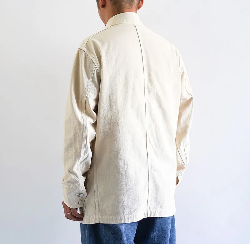 RE-STOCK: A.PRESSE COVERALL JACKET - IVORY SIZE 3 PRE ORDER ITEM (預訂中)