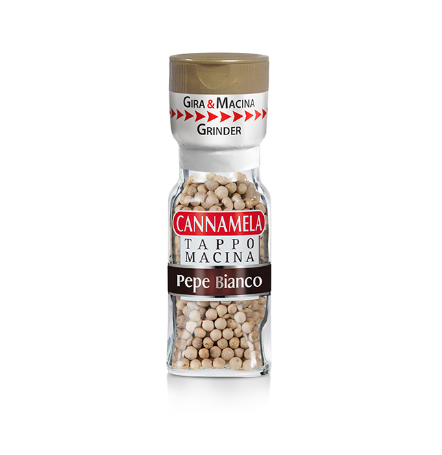 Cannamela 白胡椒粒（附研磨器）