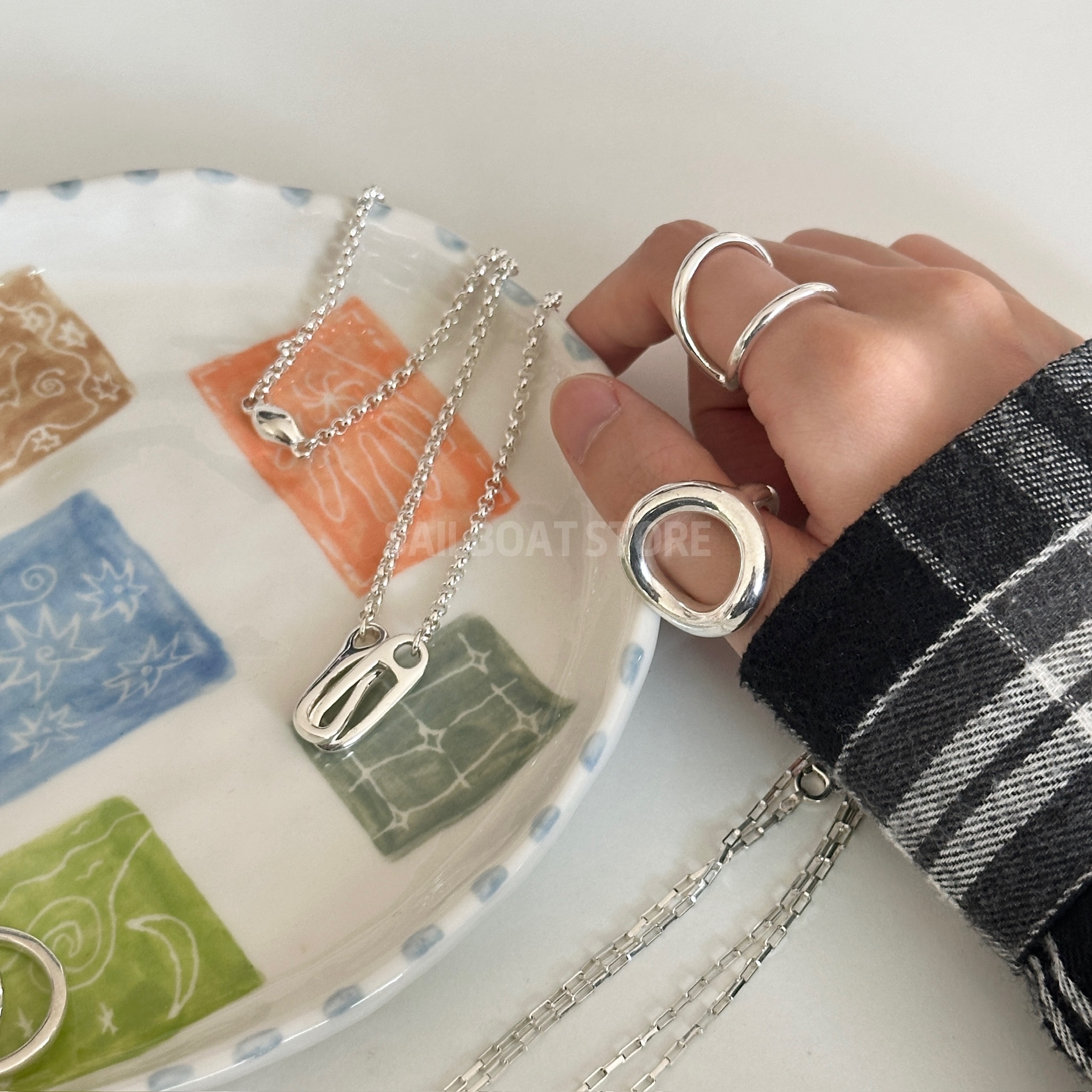 #預購 eat 925銀 戒指系列