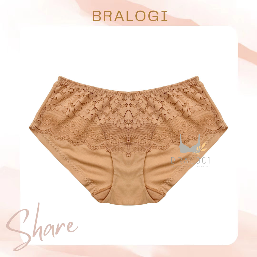 8089U 柔軟蕾絲內褲 Free Size