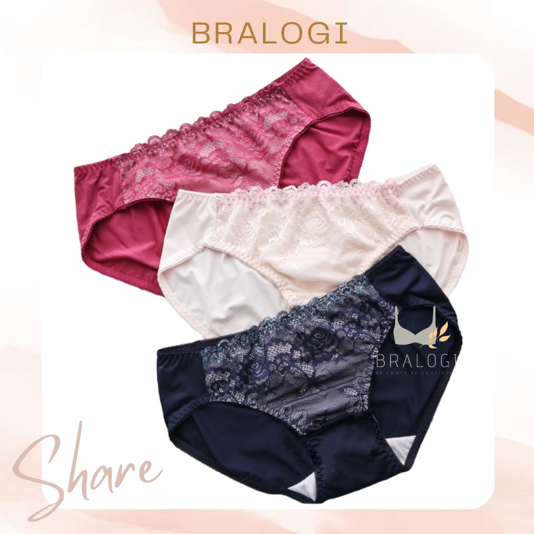 518U 柔軟蕾絲內褲 M/L/XL