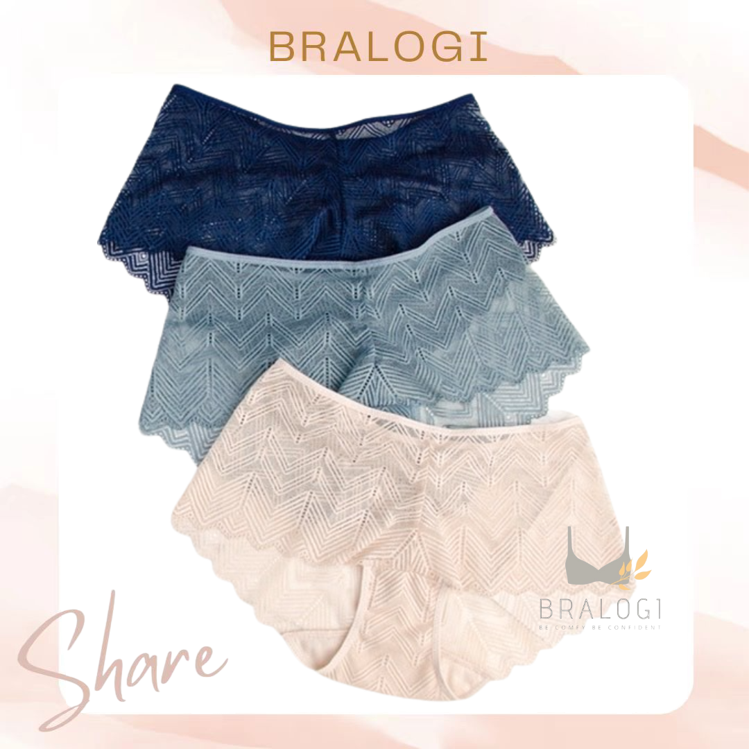 1302U 柔軟蕾絲內褲 FREE/XL