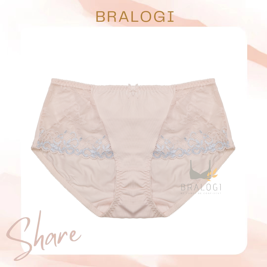 1218U 柔軟蕾絲內褲 L/XL