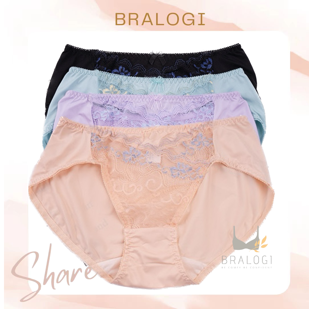 1212 柔軟蕾絲內褲 L/XL