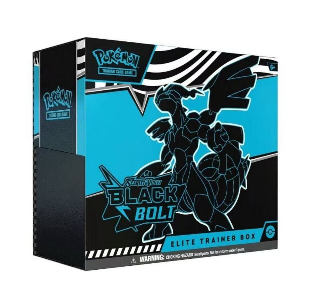 Pokemon PTCG SV10.5 Black Bolt & White Flare Elite Trainer Box ETB 寶可夢 原箱