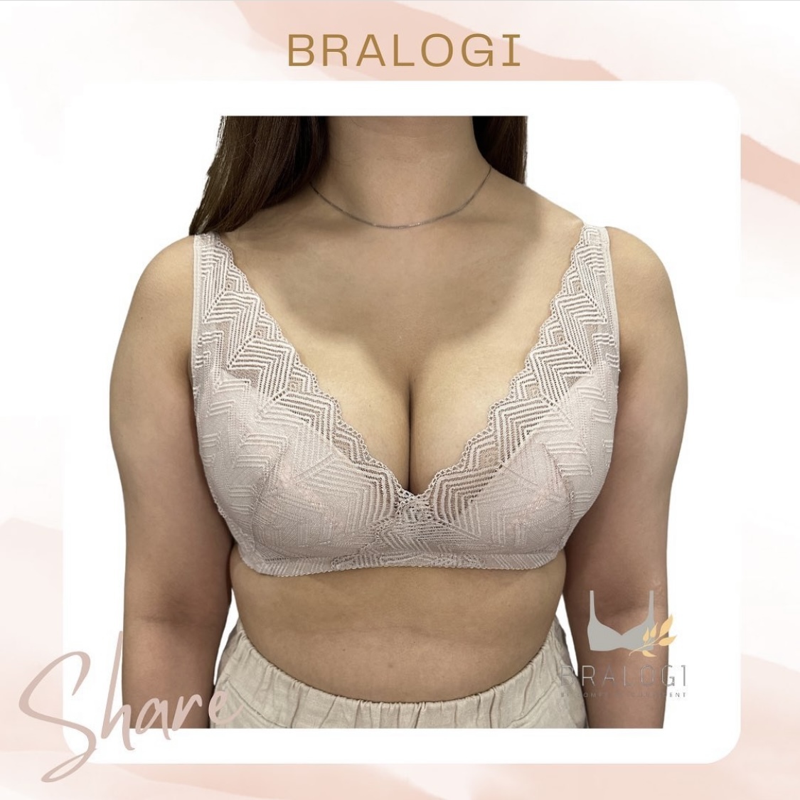 1302 零著感無鋼圈內衣 S-3XL