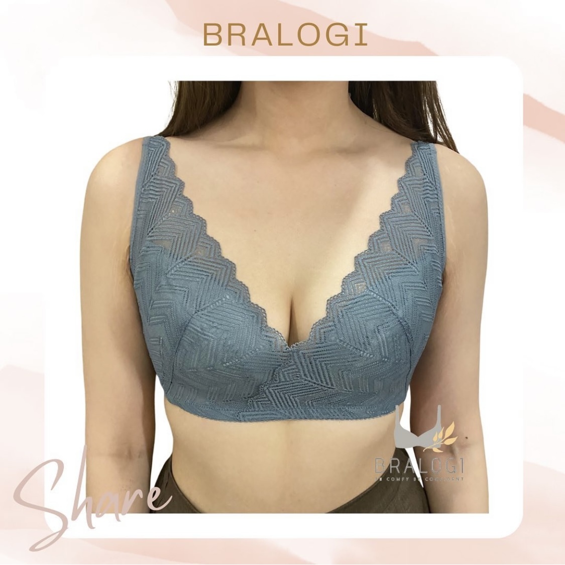 1302 零著感無鋼圈內衣 S-3XL