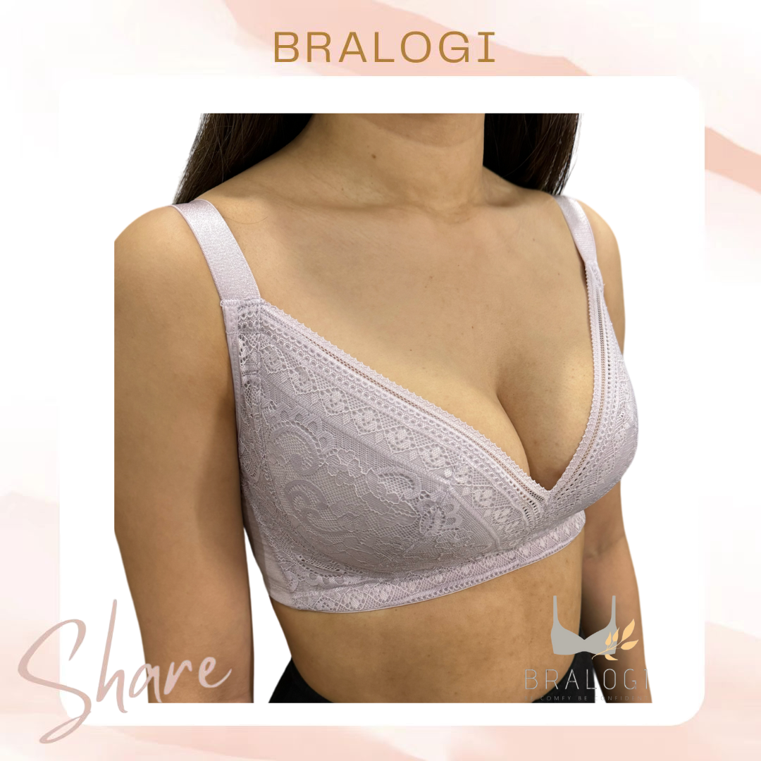 1310 無鋼圈大尺碼系列 調整型集中包覆 C-F罩