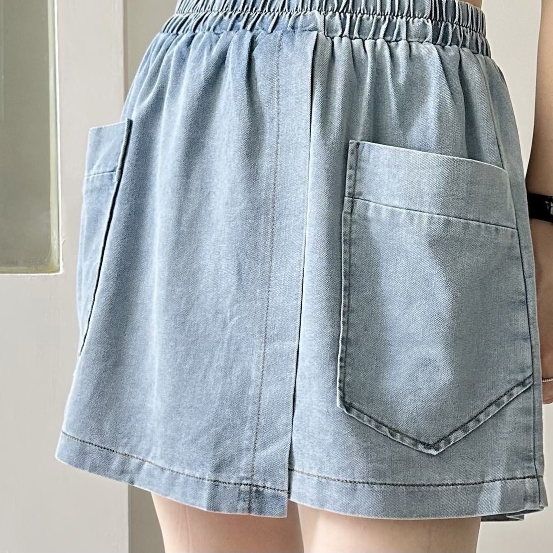 【BONNIE】前袋牛仔短褲