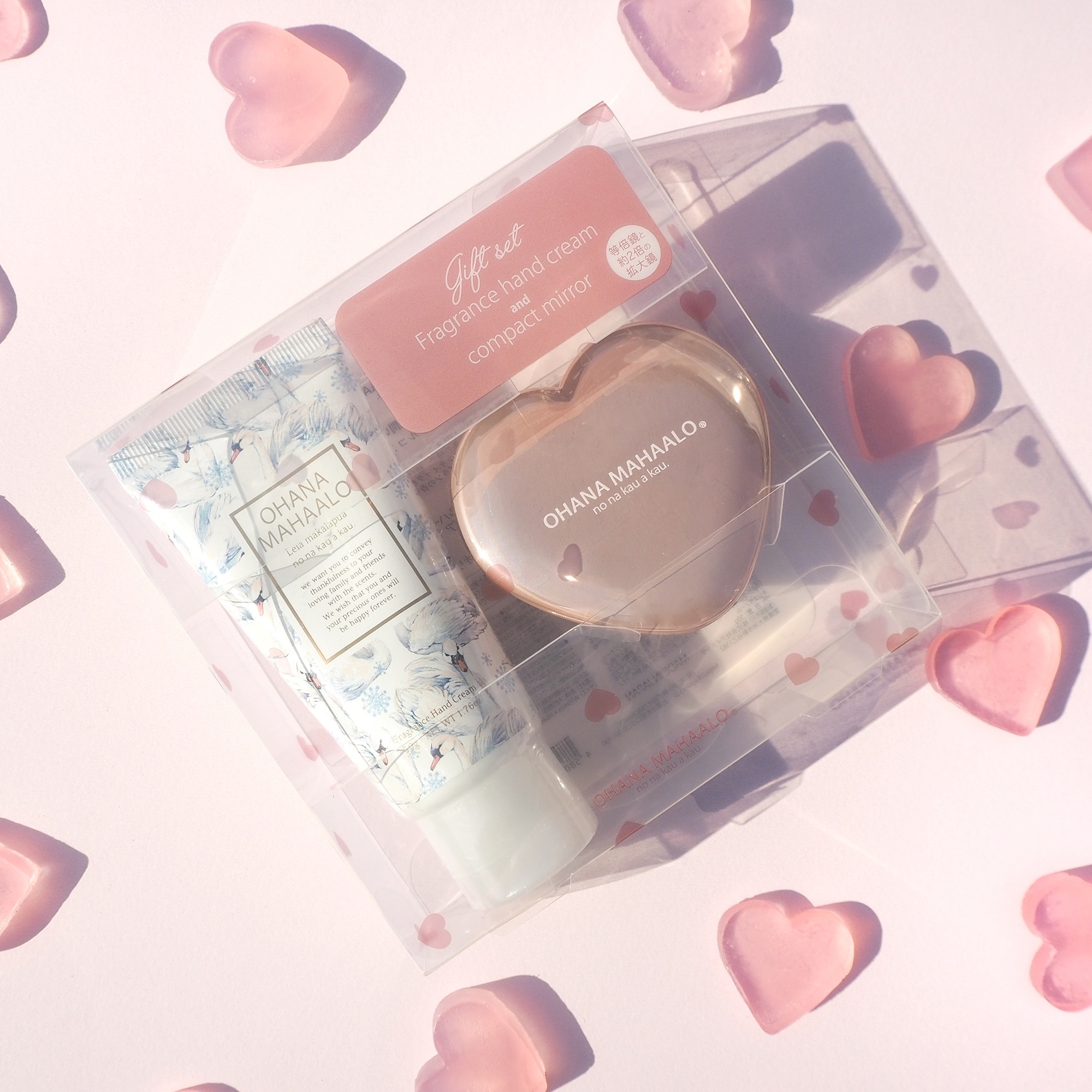 OHANA MAHAALO 鈴蘭天鵝 手護魔鏡禮物組