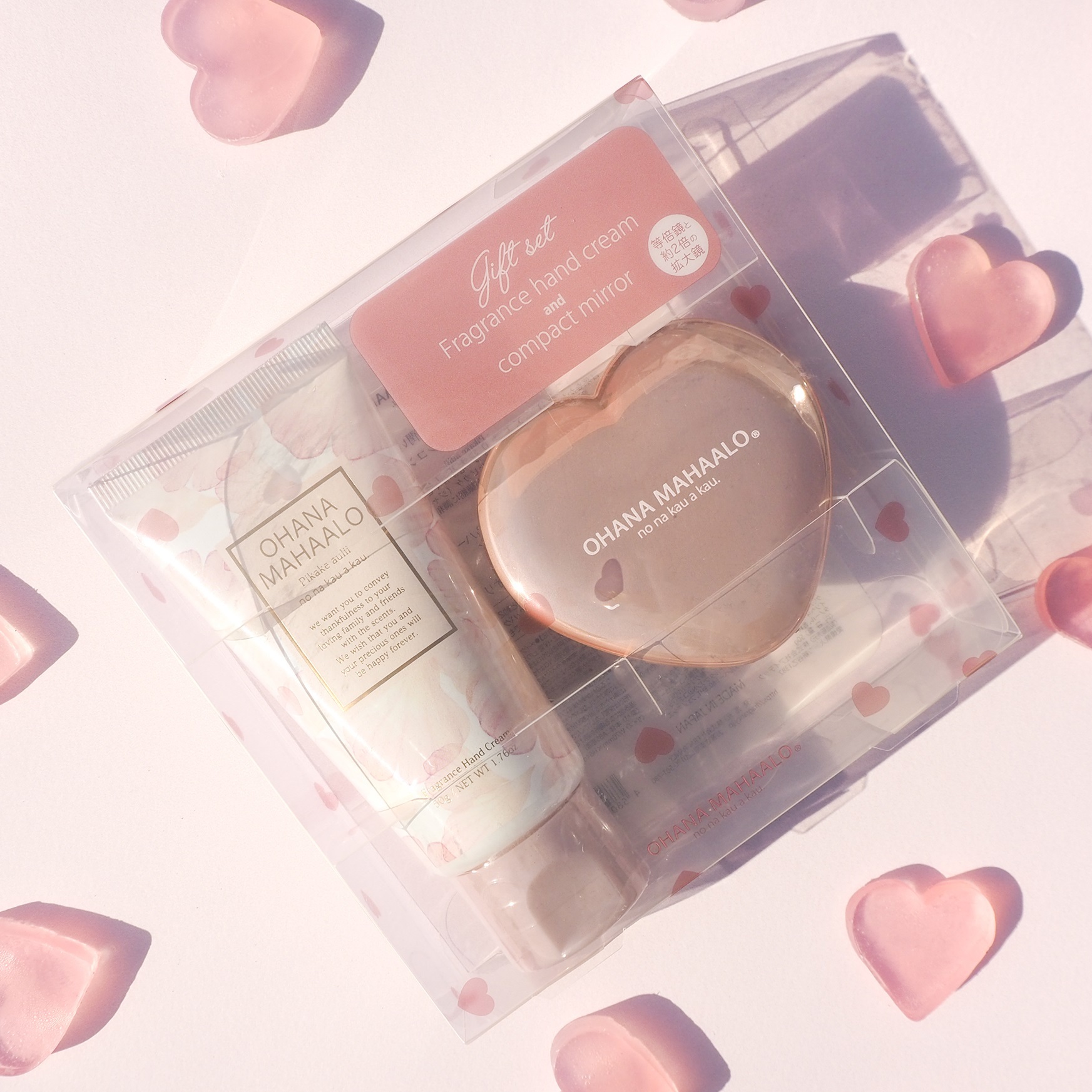 OHANA MAHAALO 愛戀茉莉 手護魔鏡禮物組