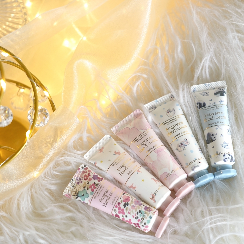 OHANA MAHAALO 薑餅屋迷你手霜禮盒(10g X5入)