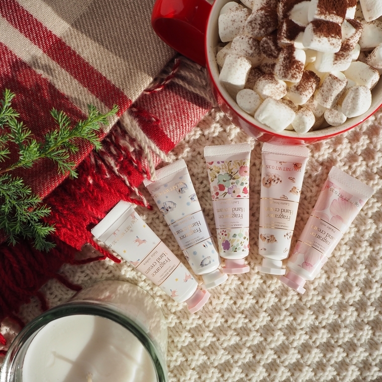 OHANA MAHAALO 聖誕祈願迷你手霜禮盒(10g X5入)